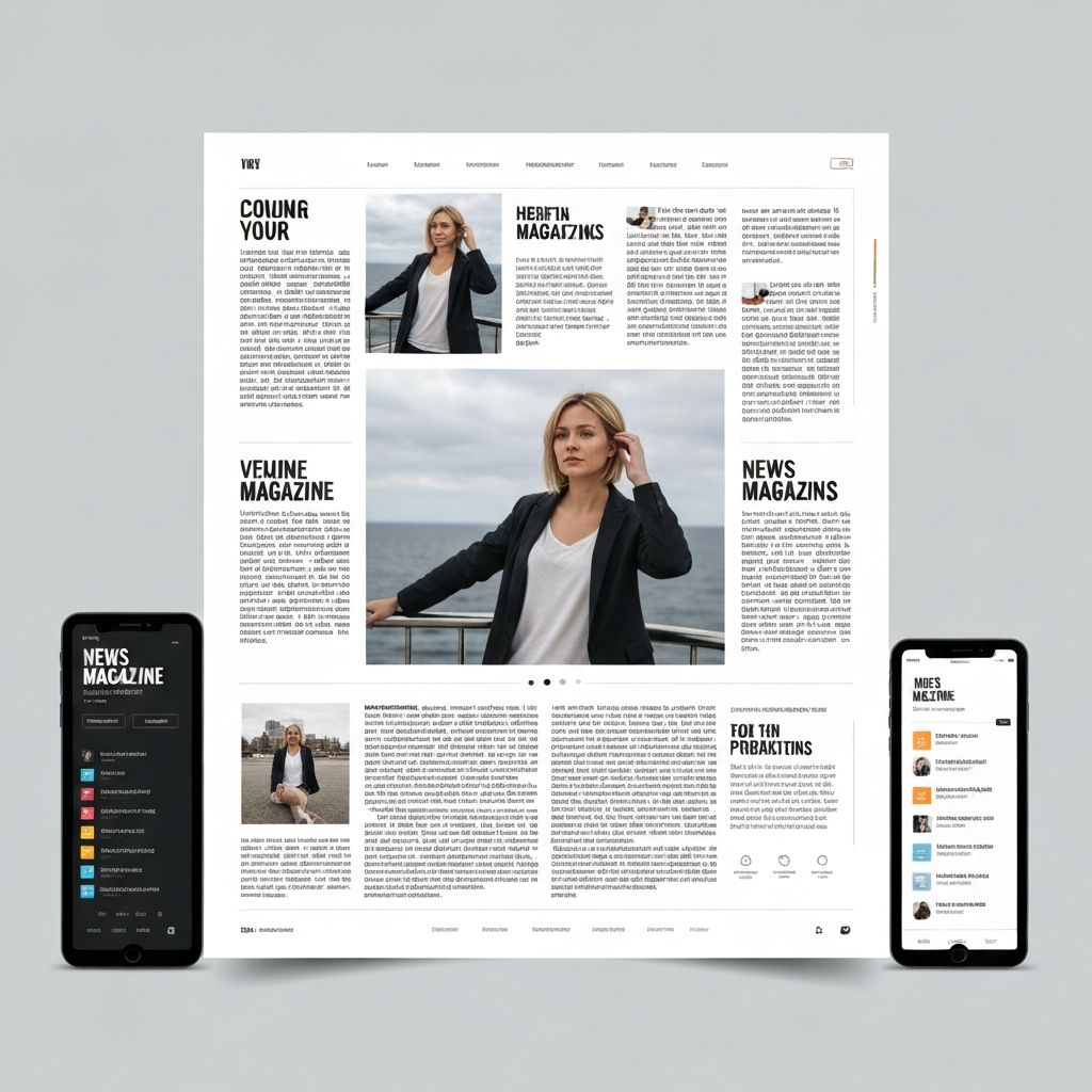 News • Magazine grid
